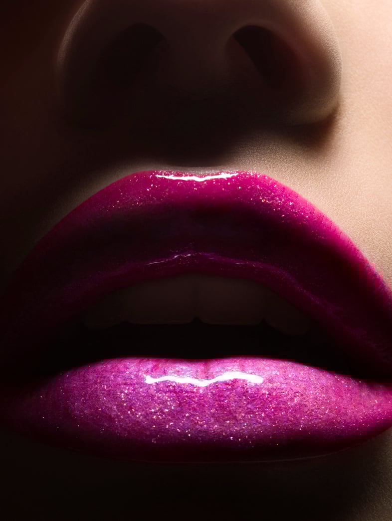 Moody beauty lips